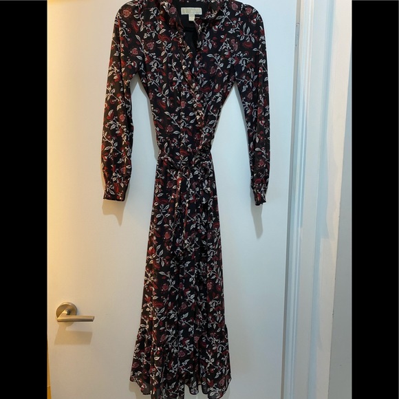 Floral Wrap Dress - Picture 1 of 1